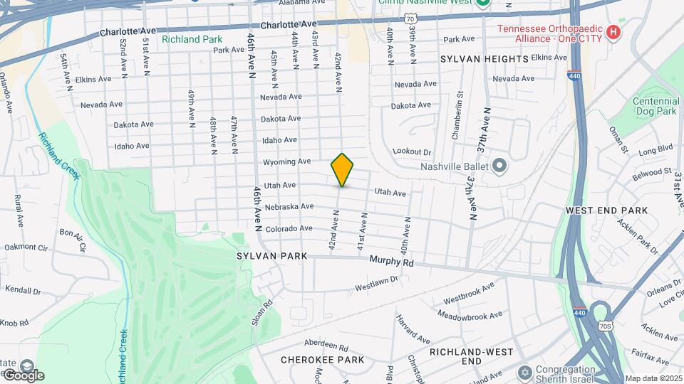 4117 Utah Ave Map and Location Details