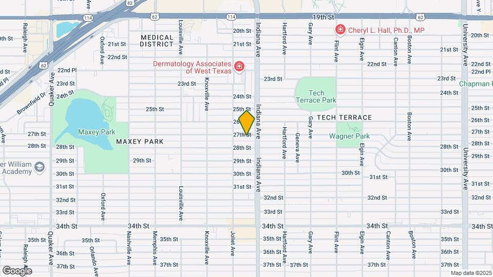 3409 27th St Map and Location Details