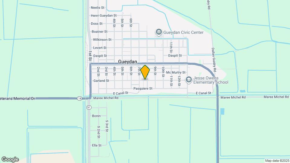 708 Garland St Map and Location Details