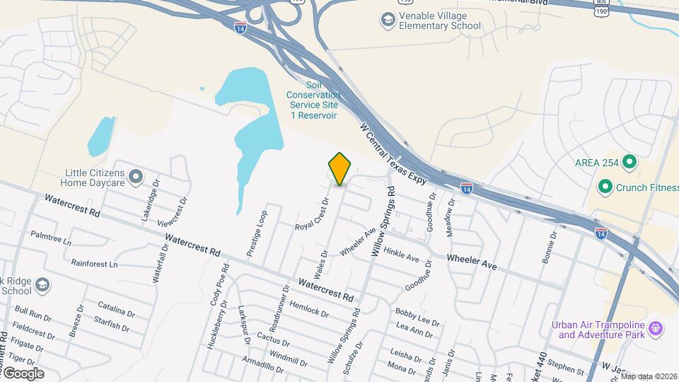 1109 Wales Dr Map and Location Details