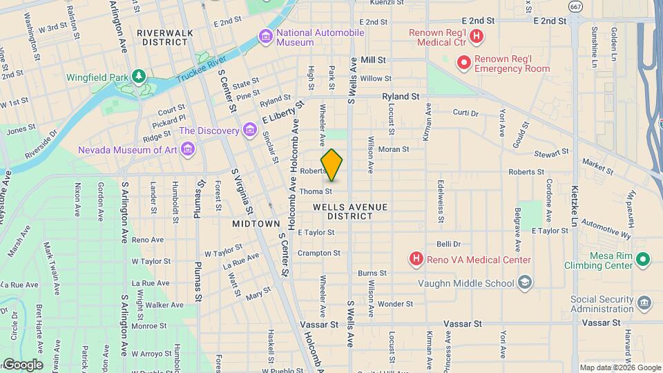 319 Thoma St Map and Location Details
