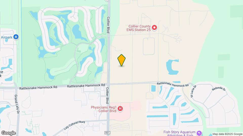 Amberlin South Naples 55+ Active Adult Map and Location Details