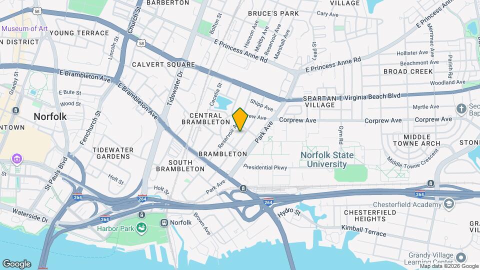 831 Marshall Ave Map and Location Details