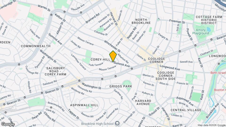 72 Summit Ave Mapa y Detalles de la Ubicación