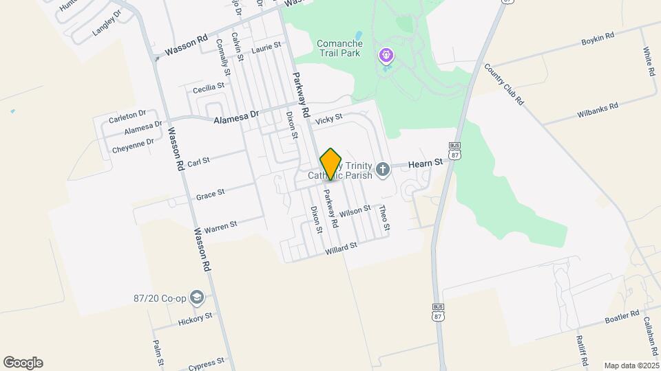 4101 Parkway Rd Map and Location Details