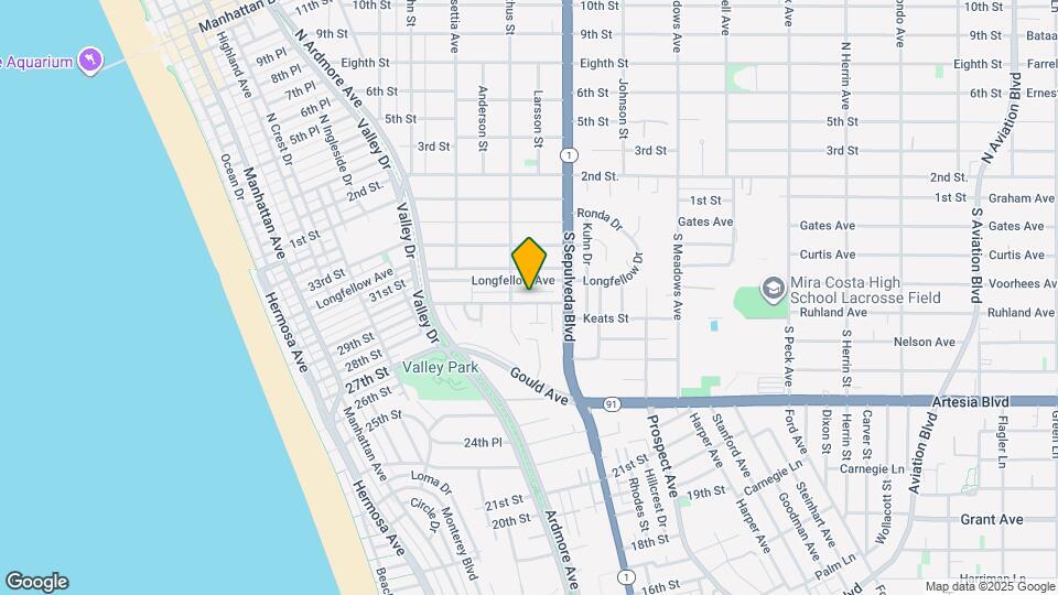 715 30th St Map and Location Details