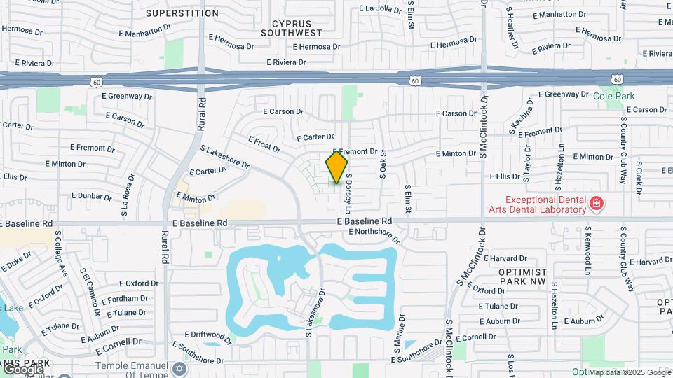 5012 S Kenneth Pl Map and Location Details