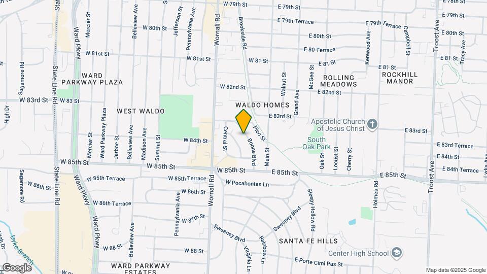 8402 Boone Blvd Map and Location Details