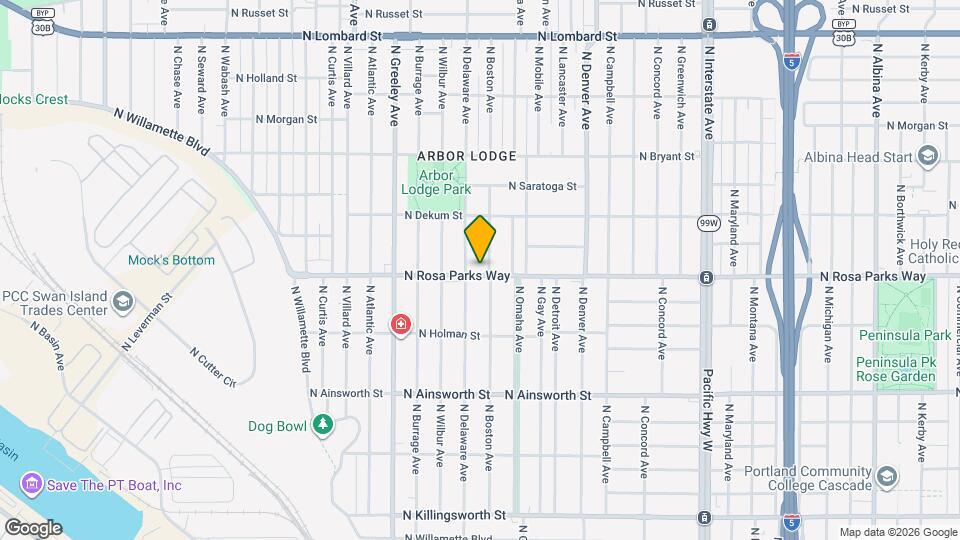 2417 N Rosa Parks Way Map and Location Details