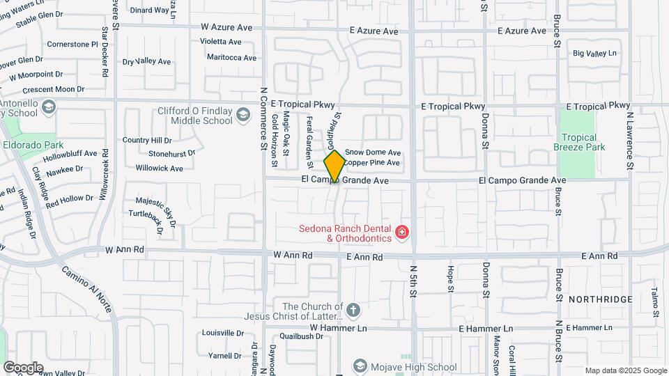 5648 Red Cedar St Map and Location Details