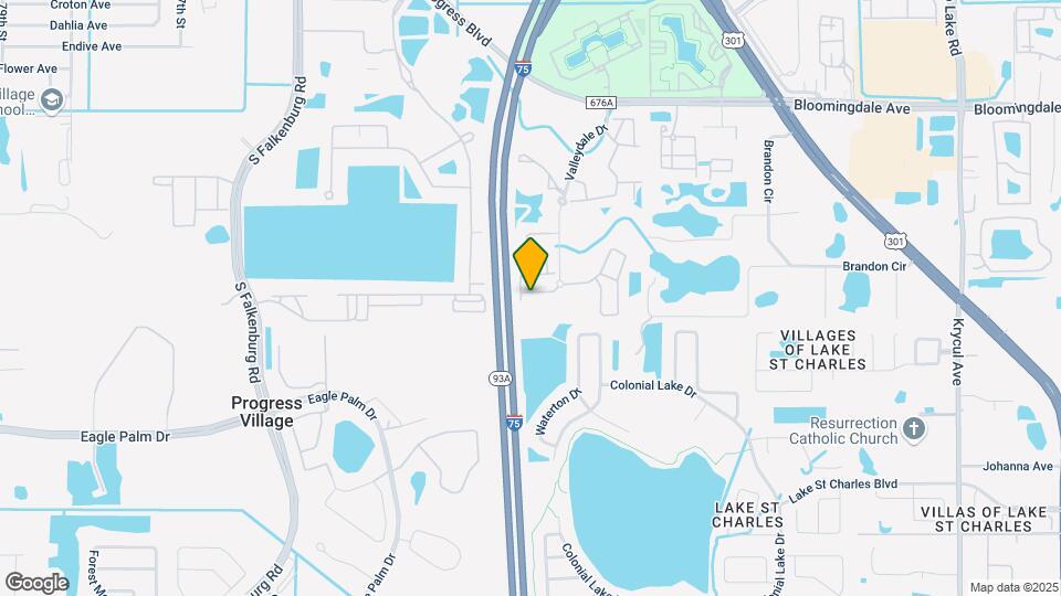 9507 Amberdale Ct Map and Location Details