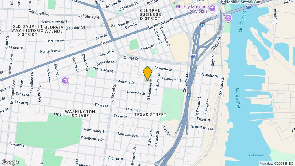 654 Augusta St Map and Location Details