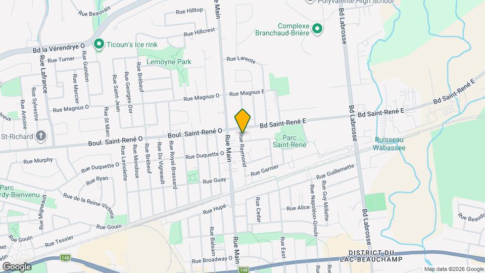 390 Raymond St Map and Location Details