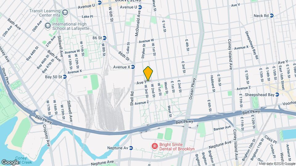 372 Avenue Y Map and Location Details