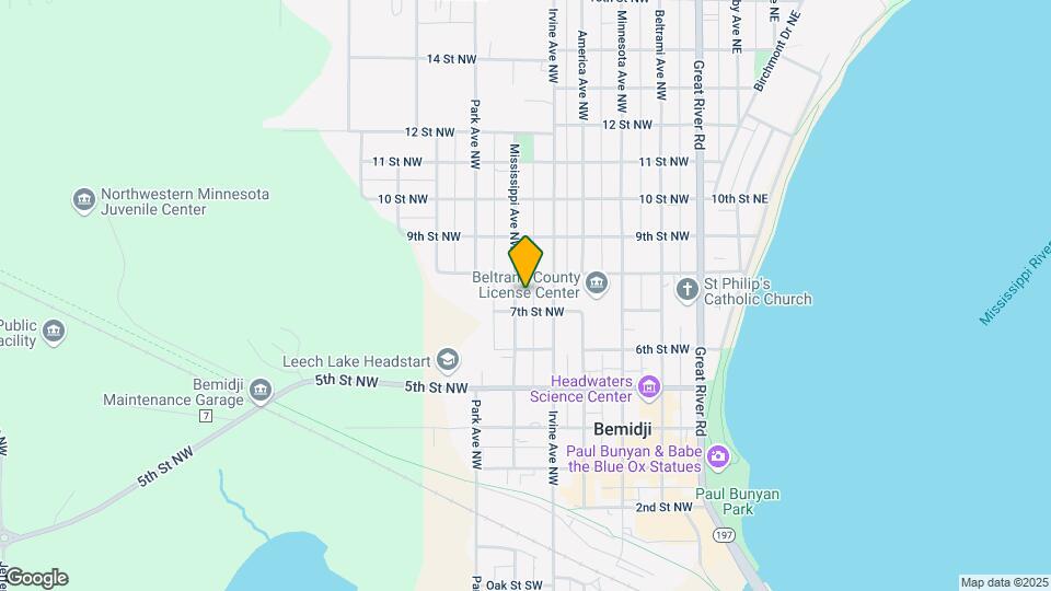 708 Mississippi Ave NW Map and Location Details