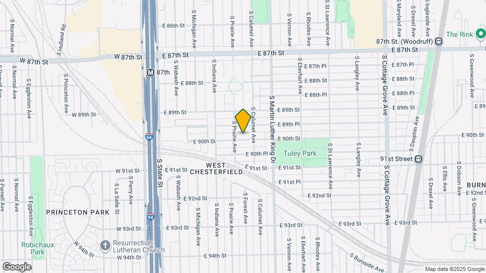 312 E 90th St Map and Location Details