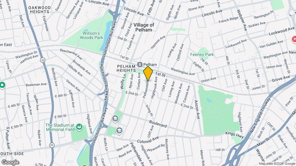 122 Pelhamdale Ave Map and Location Details