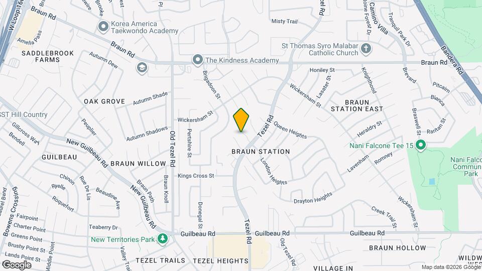 9215 St Ives Map and Location Details