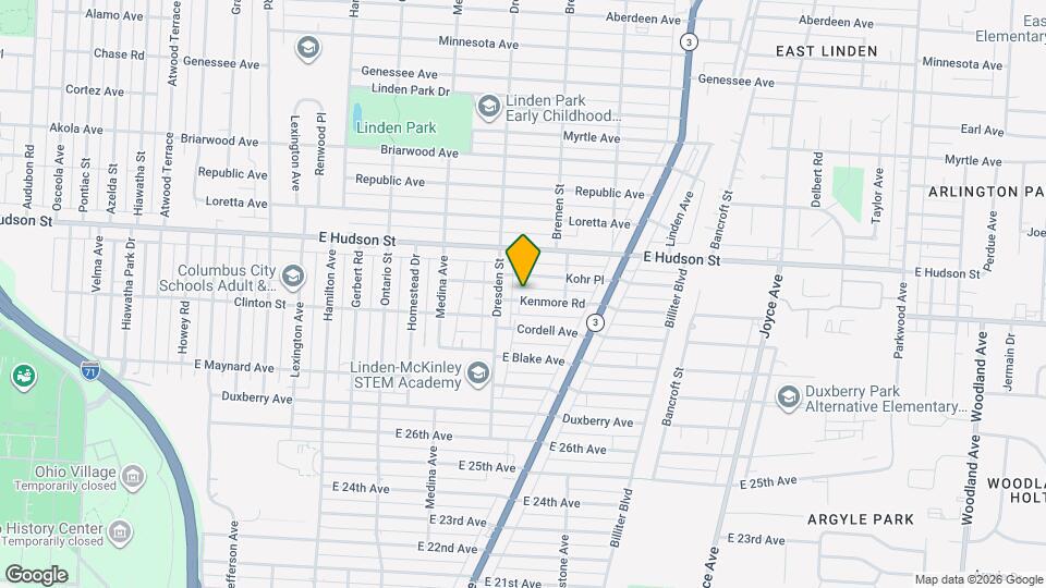 1430 Kenmore Rd, Unit 4504 Map and Location Details