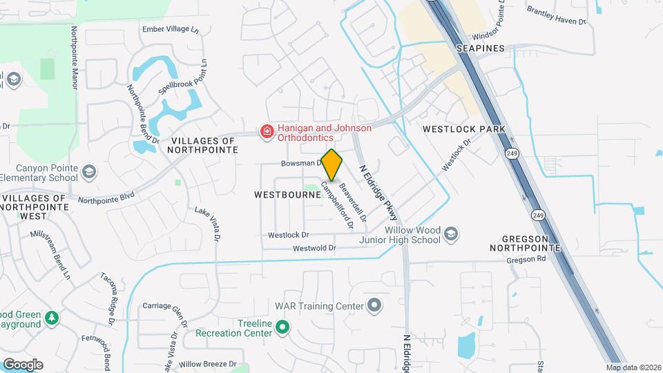 18306 Campbellford Dr Map and Location Details