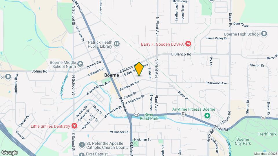 310 Rosewood Ave Map and Location Details