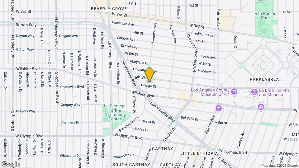 6527 Orange St Map and Location Details