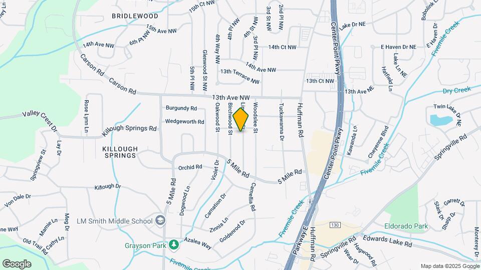1144 Linwood St Map and Location Details