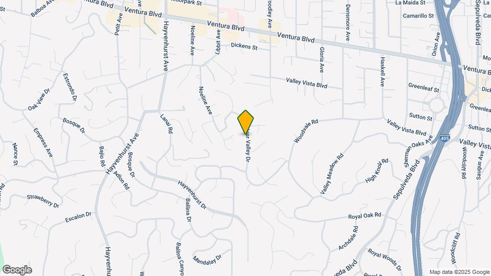 4305 Clear Valley Dr Map and Location Details