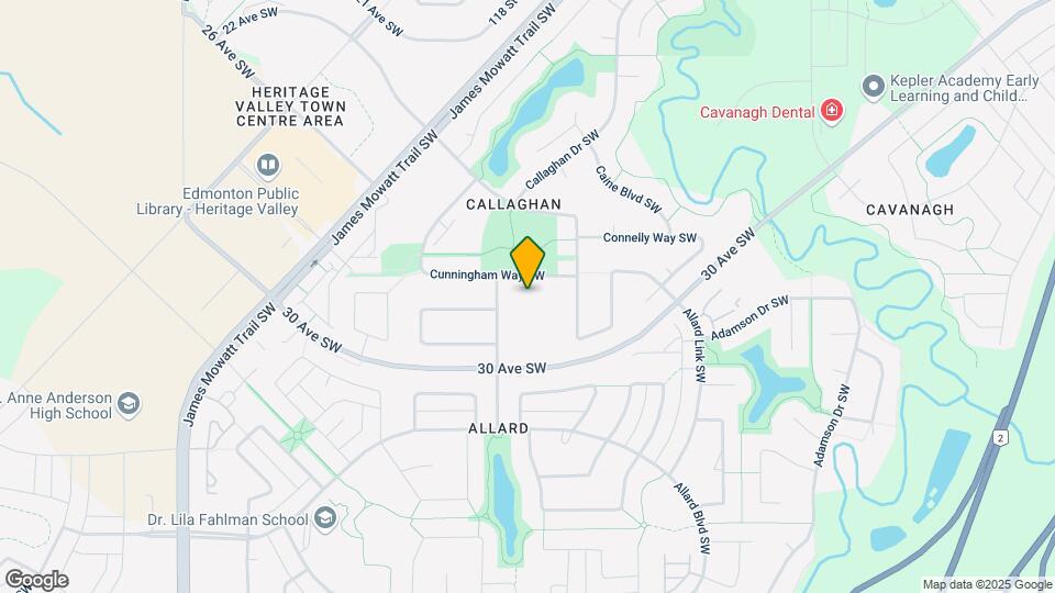 1623 Cunningham Way SW Map and Location Details