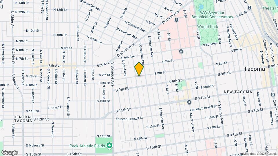 1524 S 8TH ST Map and Location Details