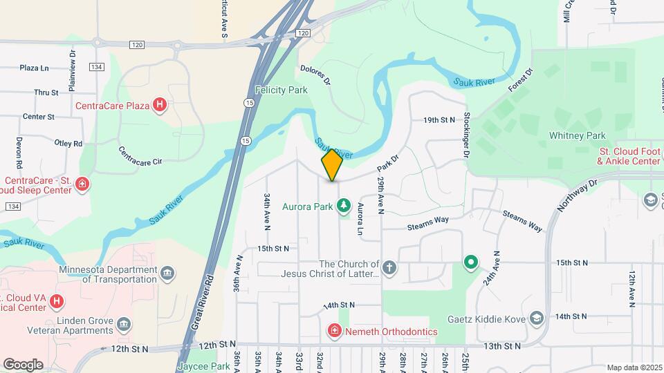 3112 Park Dr Map and Location Details