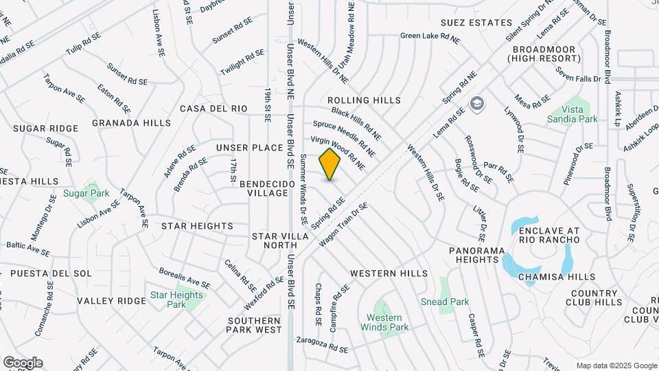 2104 Forest Trail Rd Map and Location Details