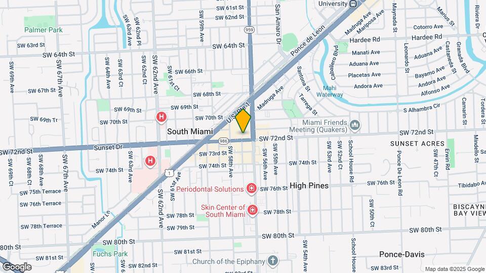 5715 SW 72nd St Map and Location Details