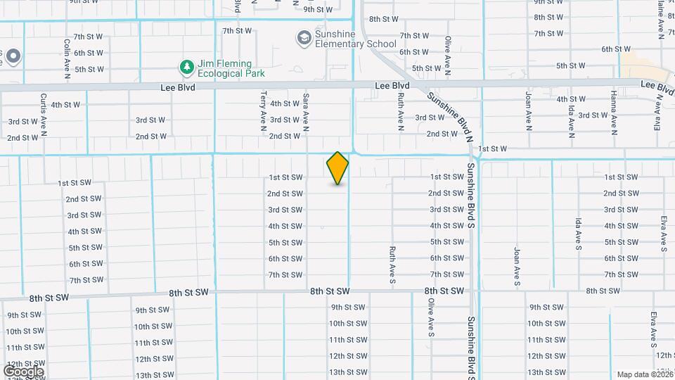 3404 2nd St SW Map and Location Details