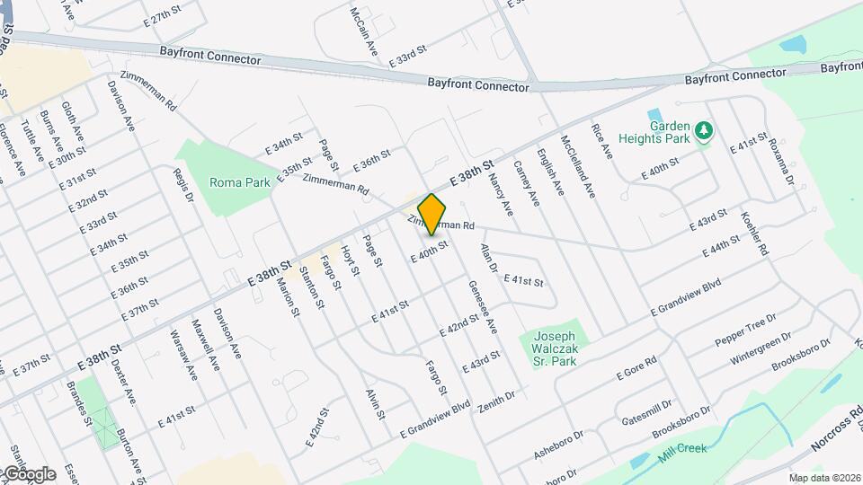 3921 Longview Ave Mapa y Detalles de la Ubicación