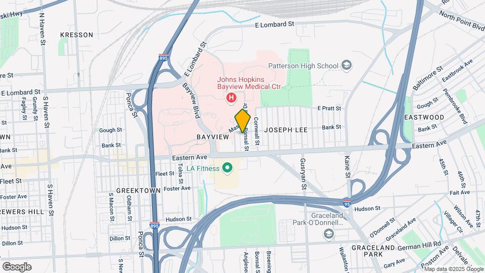408 Bonsal St Map and Location Details