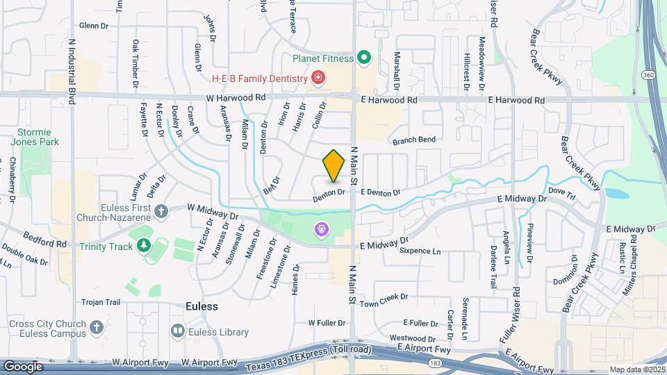 116 Denton Dr Map and Location Details
