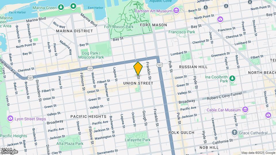 2765 Gough St Mapa y Detalles de la Ubicación