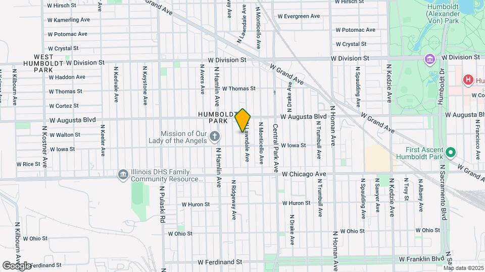 918 N Lawndale Ave Mapa y Detalles de la Ubicación