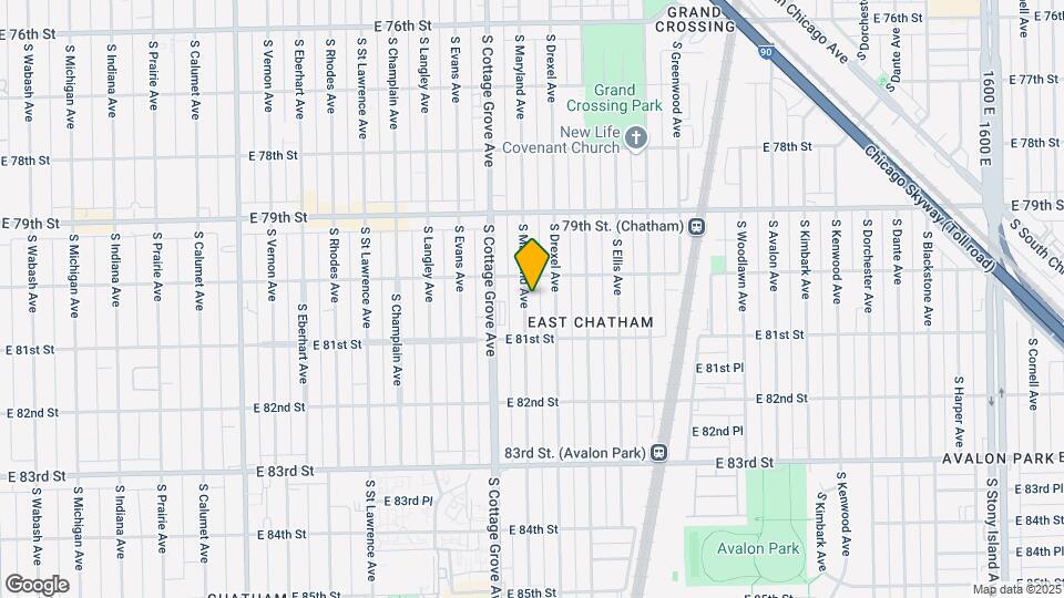 8021-8023 S Maryland Ave Map and Location Details