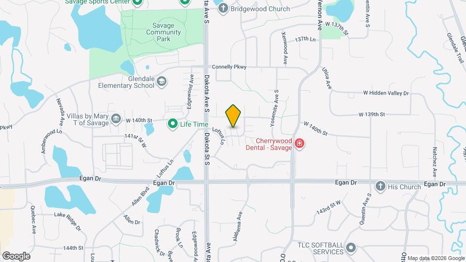 14112 Alabama Ave Map and Location Details