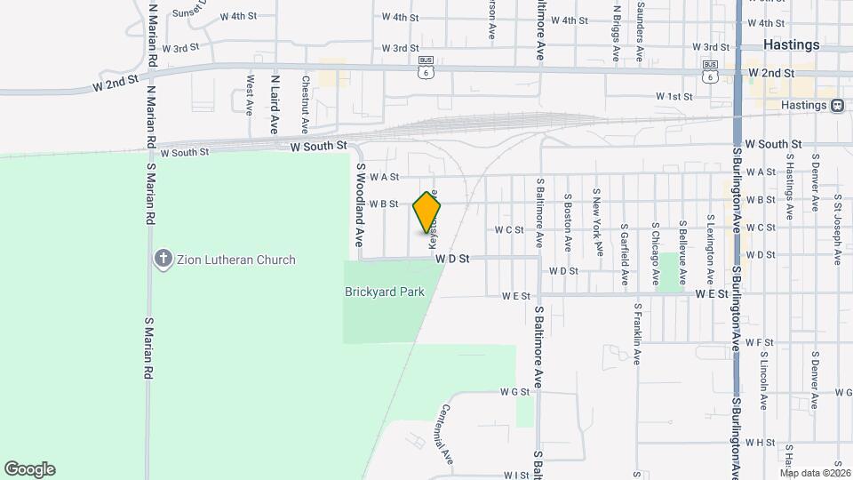 508 Keystone Ave Map and Location Details