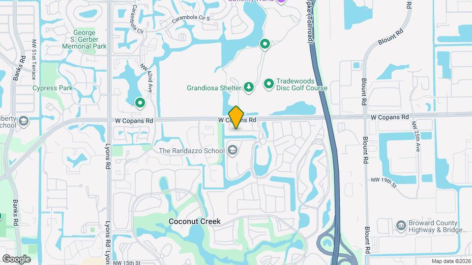 3810 NW 23rd Pl Map and Location Details