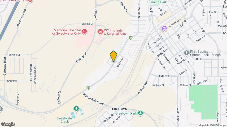 912 Wyoming St Map and Location Details