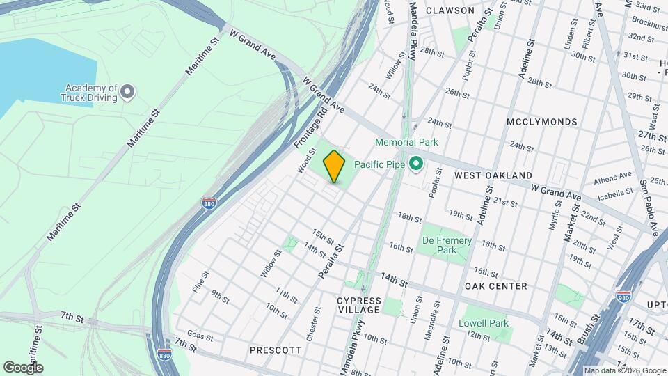 1659 18th St Map and Location Details