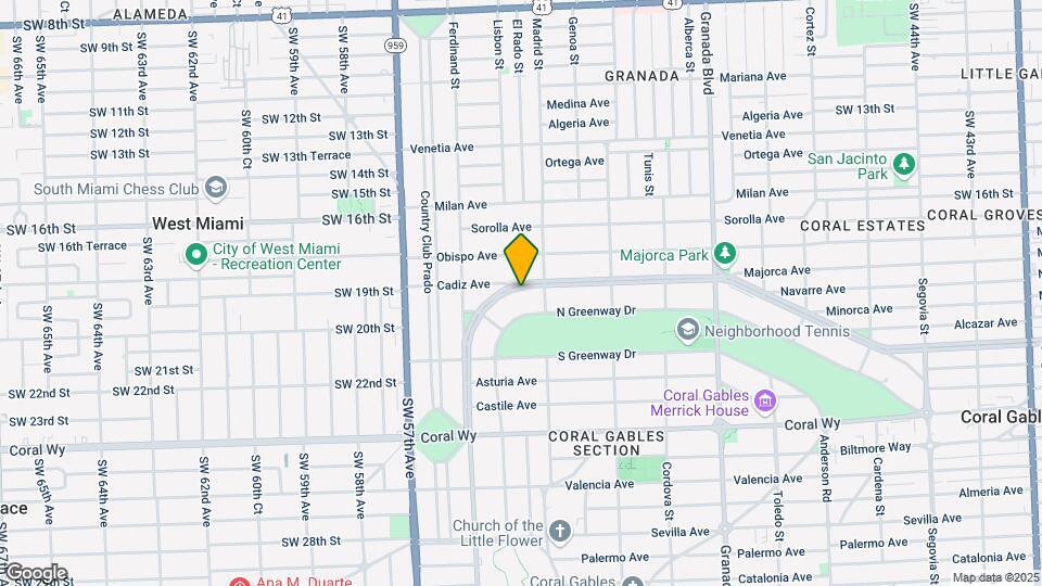 1320 Alhambra Cir Map and Location Details