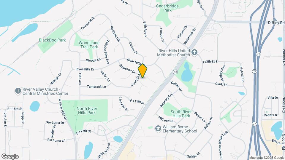 11405 Christensen Ct Map and Location Details
