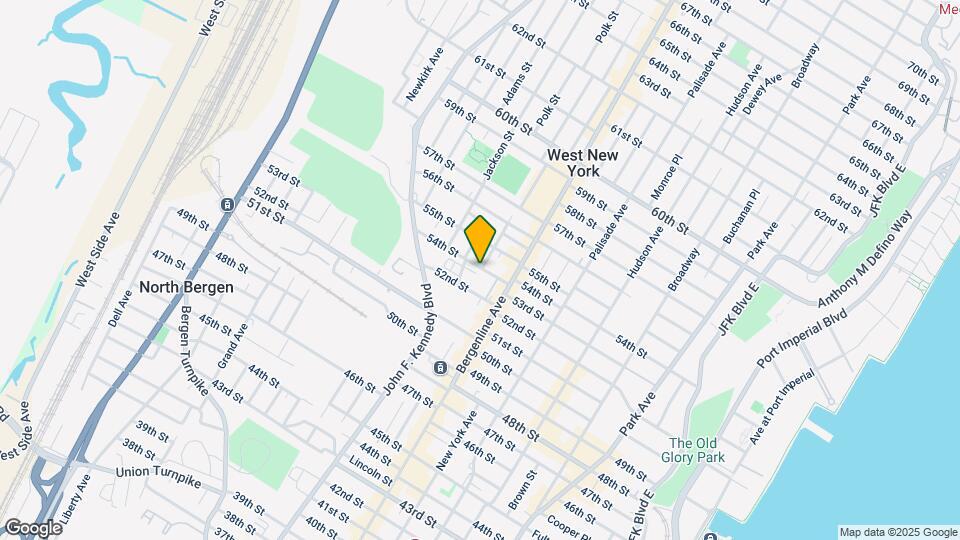 529 54th St Map and Location Details