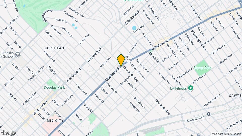 3222 Santa Monica Blvd Map and Location Details