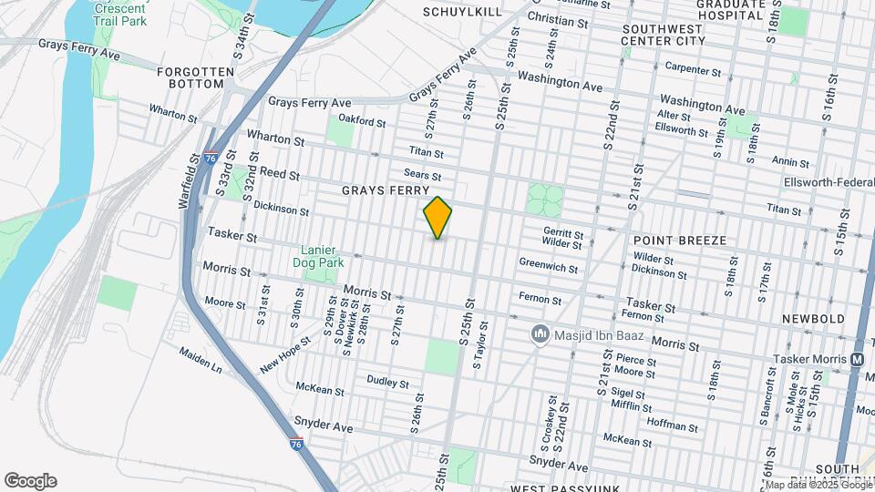 1515 S Bailey St Mapa y Detalles de la Ubicación